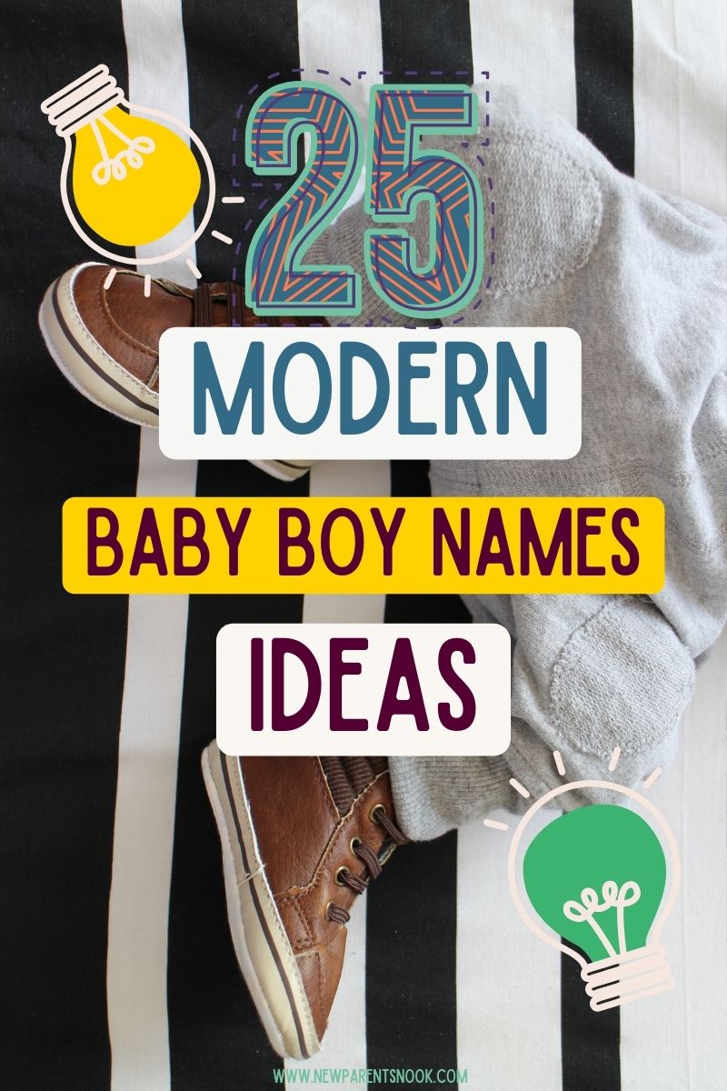 You are currently viewing 25 Modern Baby Boy Names for the New Generation(2024)