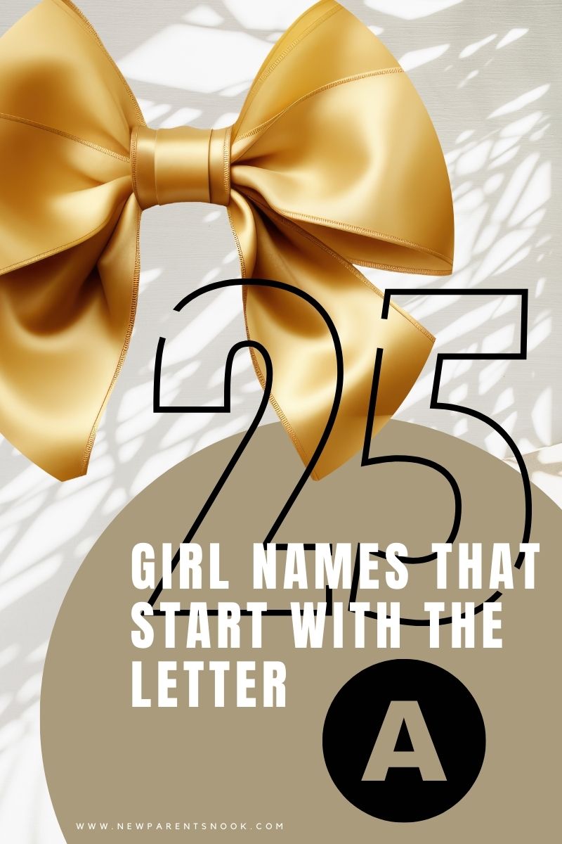 25 Girl Names that Start with the Letter "A" (2024) New